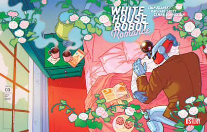 WHITE HOUSE ROBOT ROMANCE #3 CVR B PAULINA GANUCHEAU VARIANT (PRE-ORDER: 01/07/2026)