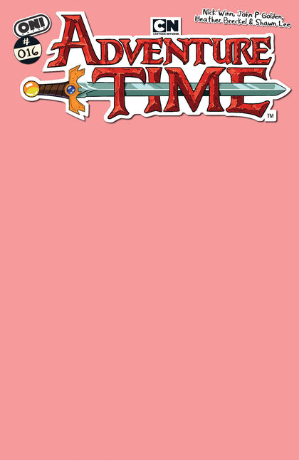 ADVENTURE TIME (2025) #16 CVR C BLANK SKETCH VAR (PRE-ORDER: 08/19/2026)
