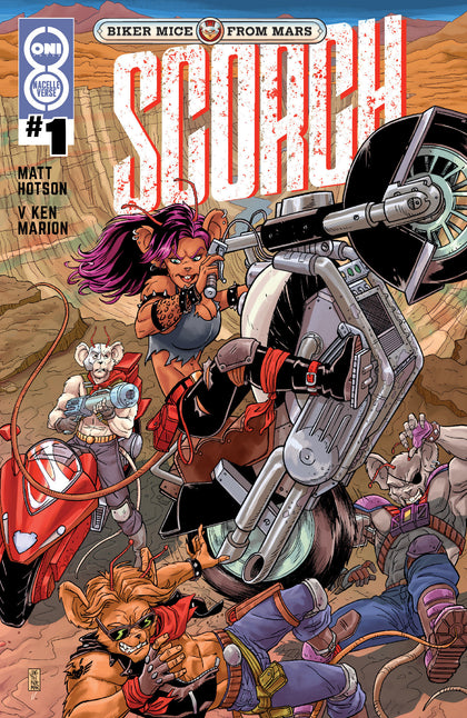 BIKER MICE FROM MARS SCORCH #1 CVR C AJ JOTHIKUMAR VAR (PRE-ORDER: 08/12/2026)