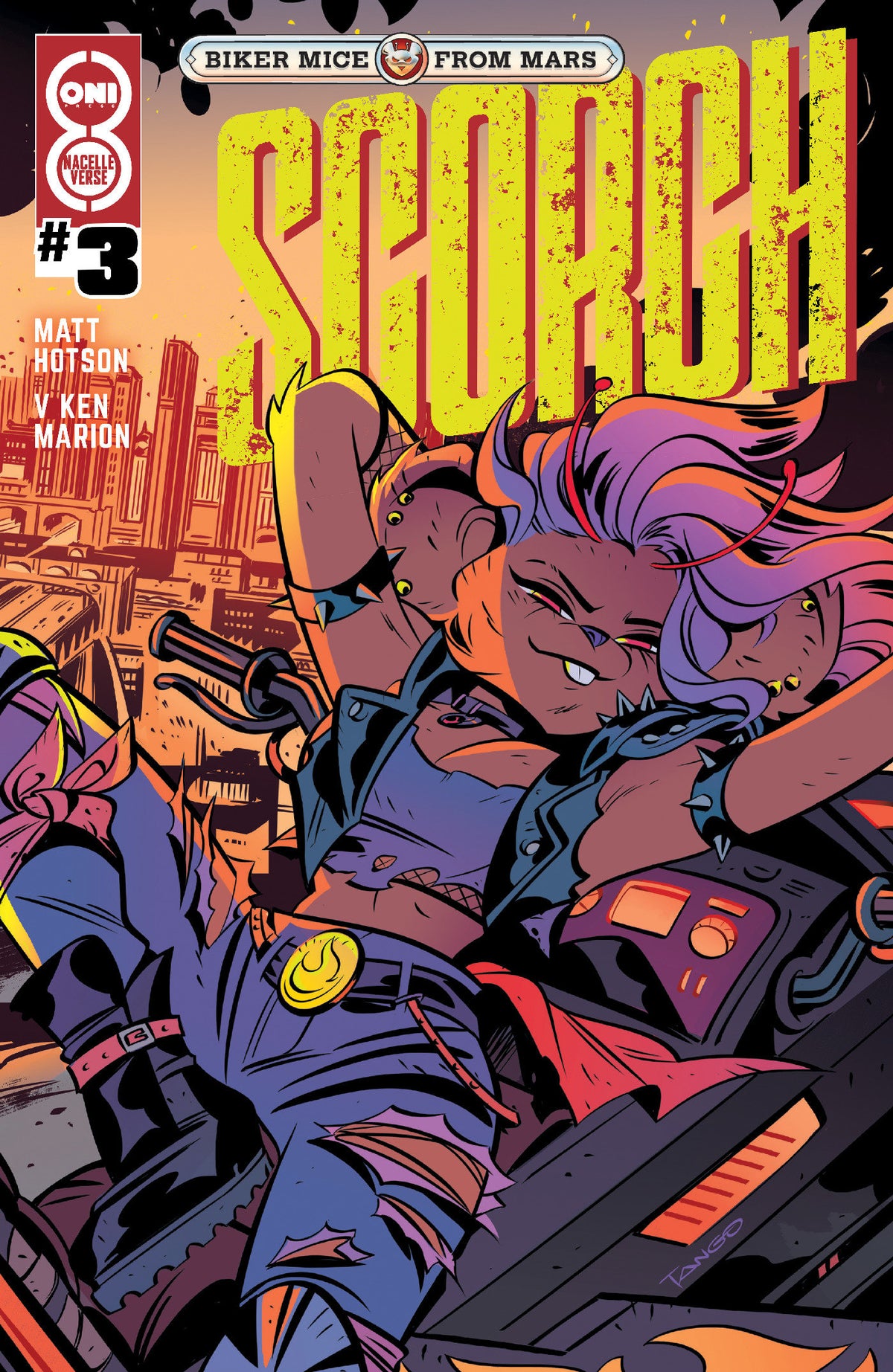 BIKER MICE FROM MARS SCORCH #3 CVR A TANGO (PRE-ORDER: 10/28/2026)