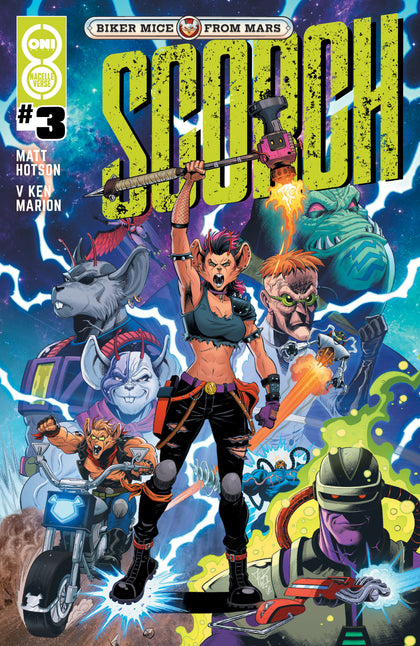BIKER MICE FROM MARS SCORCH #3 CVR B JORDI TARRAGONA VAR (PRE-ORDER: 10/28/2026)