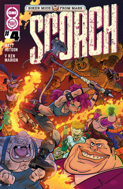 Biker Mice from Mars Scorch #4 Cover B Jacob Perez Var (PRE-ORDER: 11/25/2026)