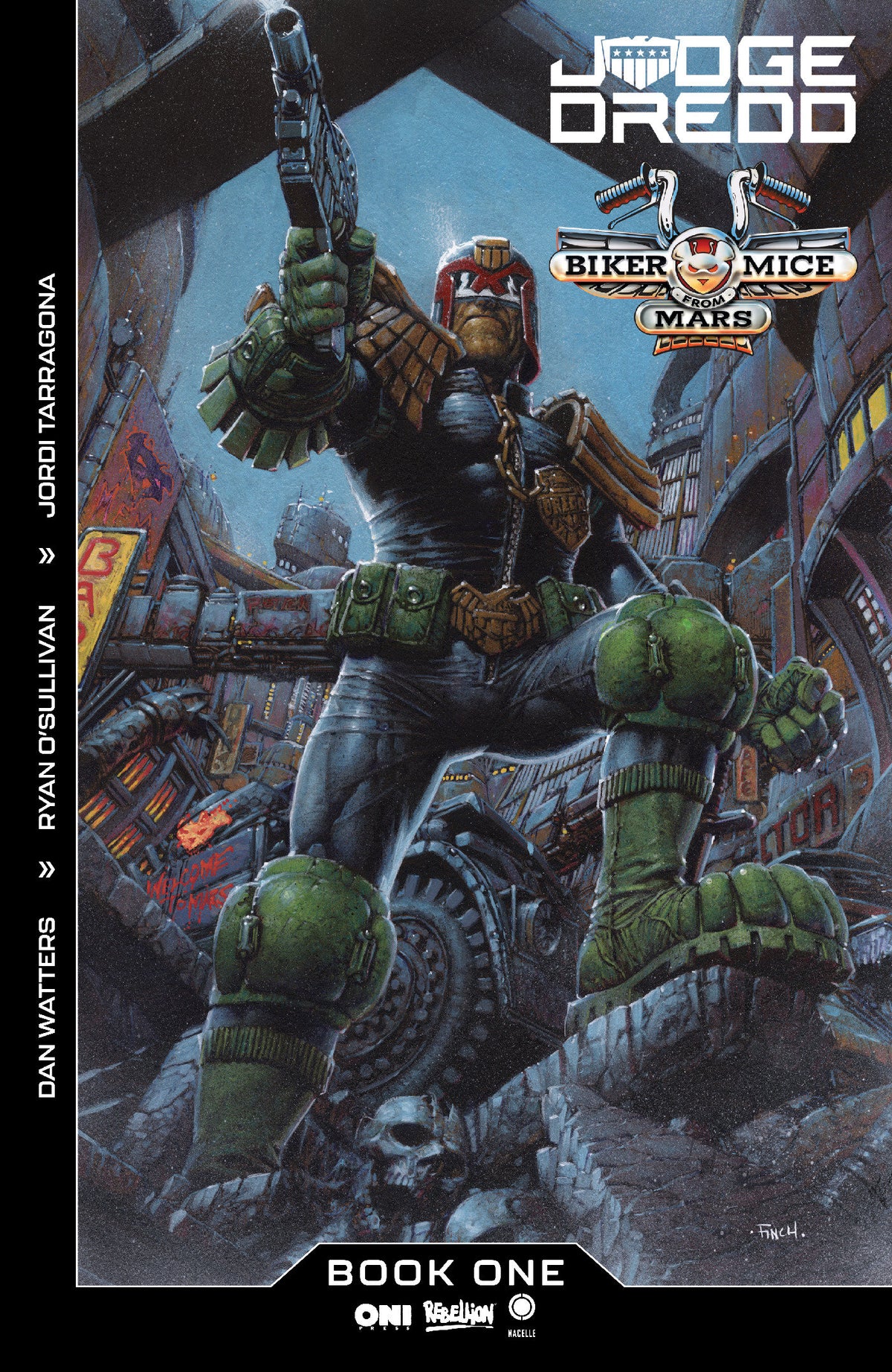 Judge Dredd/Biker Mice from Mars #1 Cover A David Finch (PRE-ORDER: 12/02/2026)