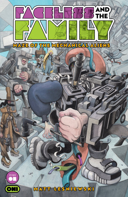 FACELESS AND THE FAMILY MAZE OF THE MECHANICAL ALIENS #2 CVR B FAREL DALRYMPLE VAR (PRE-ORDER: 08/12/2026)