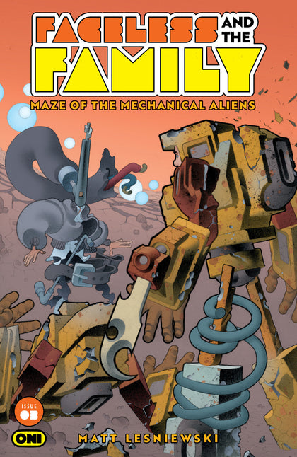 FACELESS AND THE FAMILY MAZE OF THE MECHANICAL ALIENS #3 CVR A MATT LESNIEWSKI (PRE-ORDER: 09/16/2026)