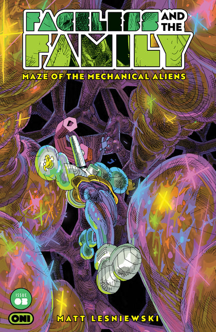 FACELESS AND THE FAMILY MAZE OF THE MECHANICAL ALIENS #3 CVR B EMIL ERNST VAR (PRE-ORDER: 09/16/2026)