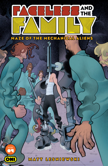FACELESS AND THE FAMILY MAZE OF THE MECHANICAL ALIENS #4 CVR A MATT LESNIEWSKI (PRE-ORDER: 10/21/2026)