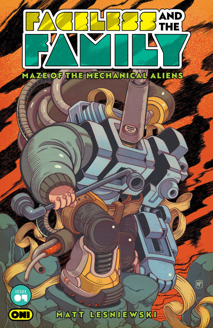 FACELESS AND THE FAMILY MAZE OF THE MECHANICAL ALIENS #4 CVR B BILLY FOWLER VAR (PRE-ORDER: 10/21/2026)