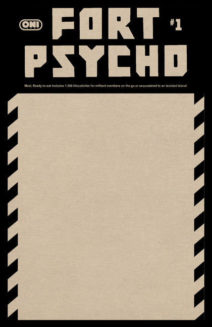 FORT PSYCHO #1 CVR E BLANK SKETCH VAR (PRE-ORDER: 08/05/2026)