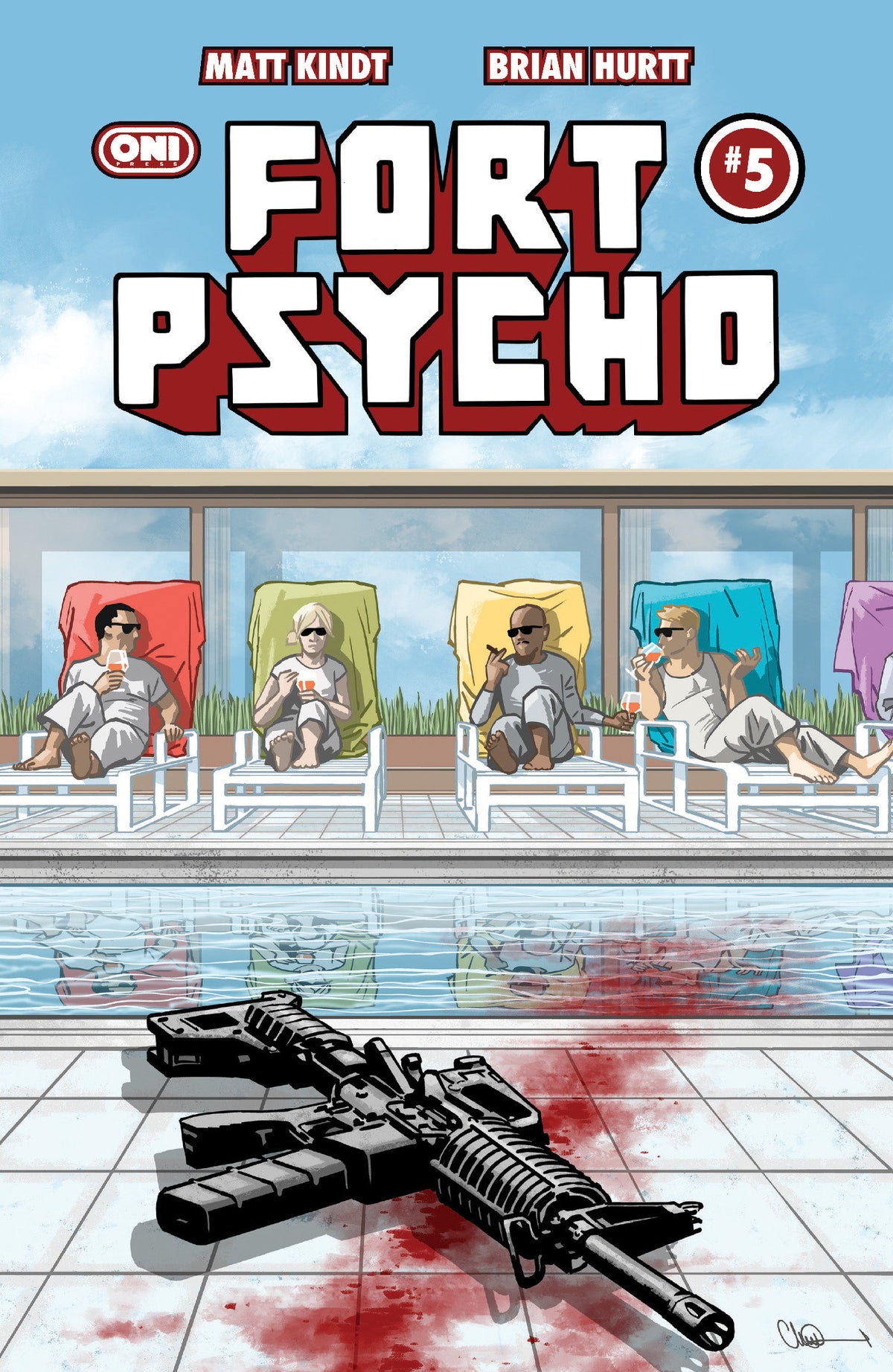 Fort Psycho #5 Cover C Charlie Adlard Var (PRE-ORDER: 12/16/2026)