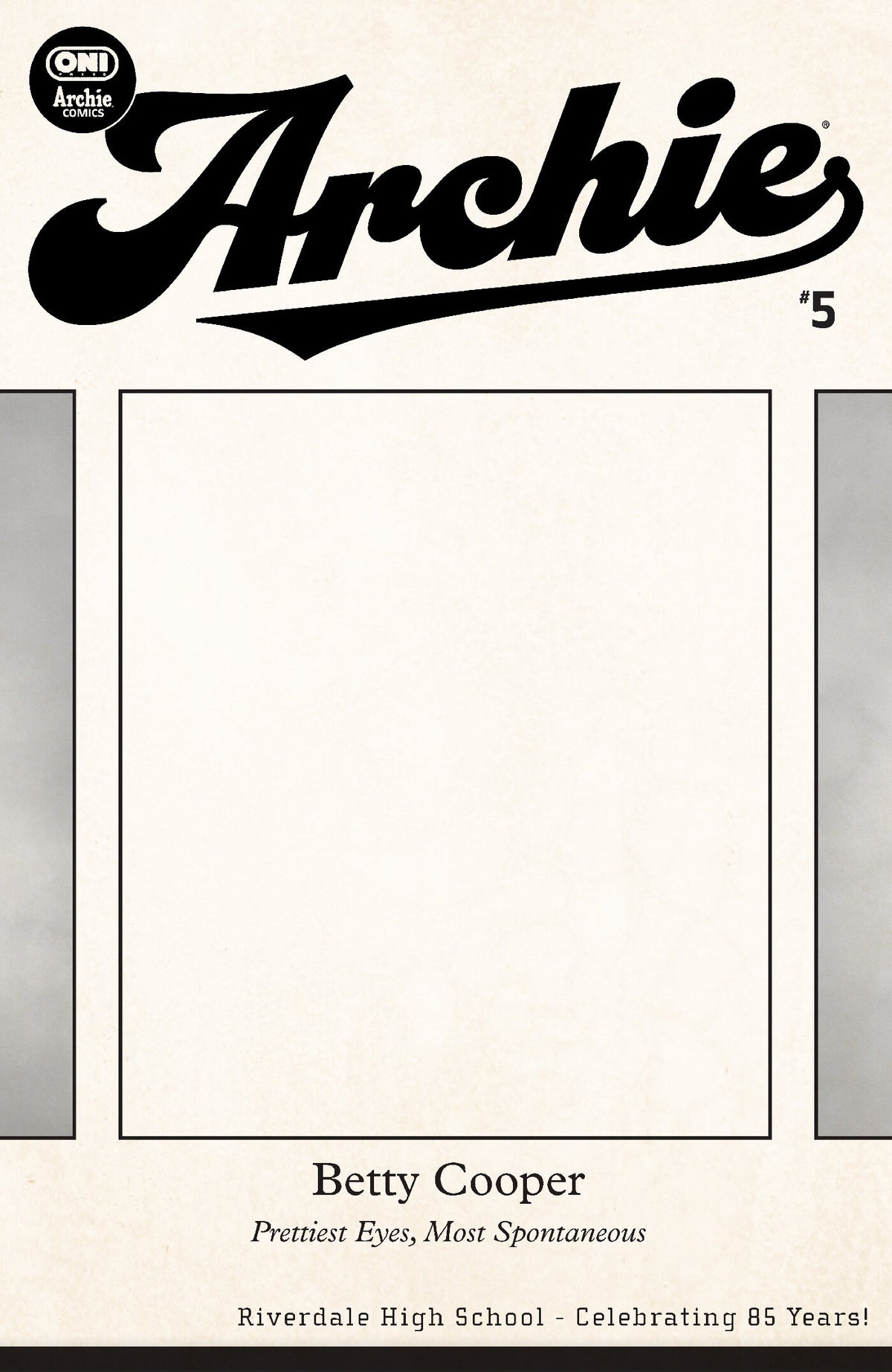 Archie #5 Cover C Betty Yearbook Sketch Var