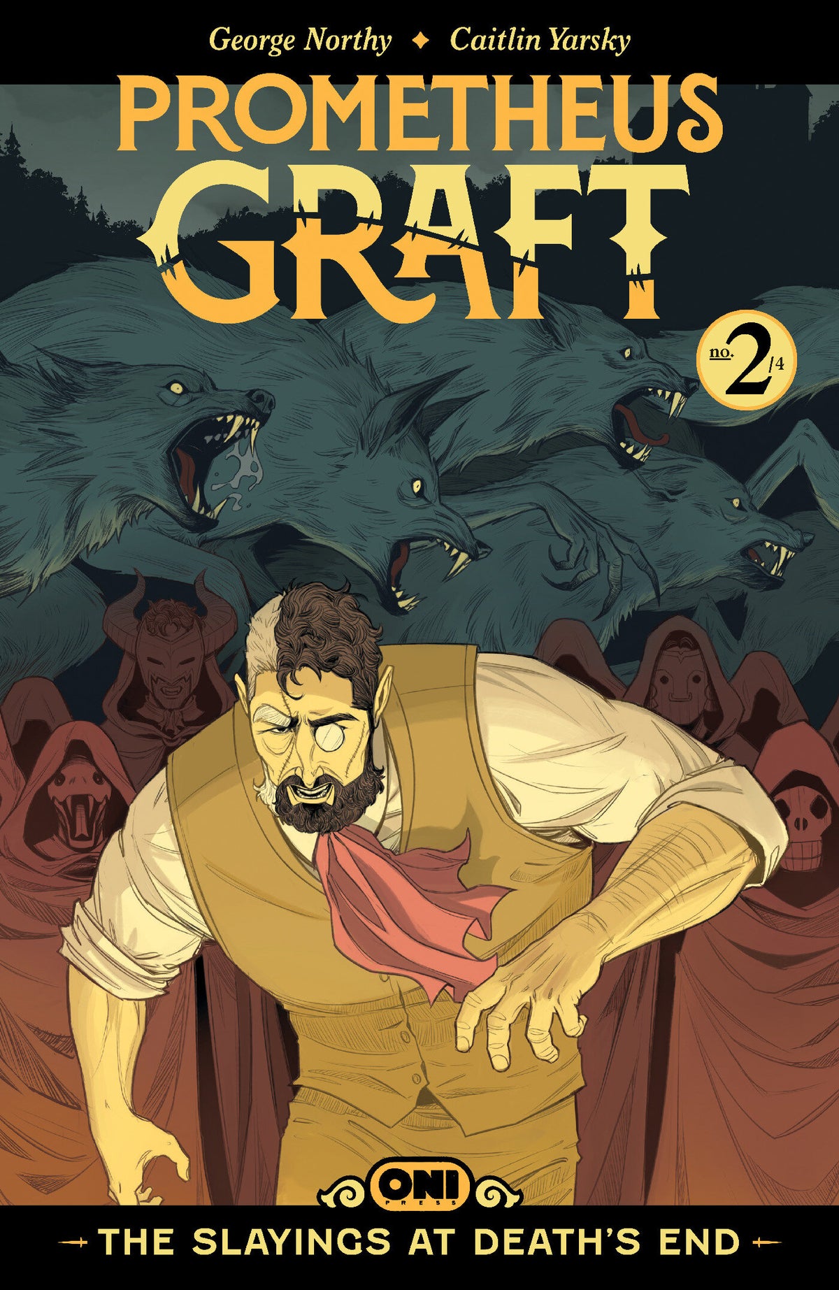 Prometheus Graft The Slayings at Deaths End #2 Cover A Caitlin Yarsky