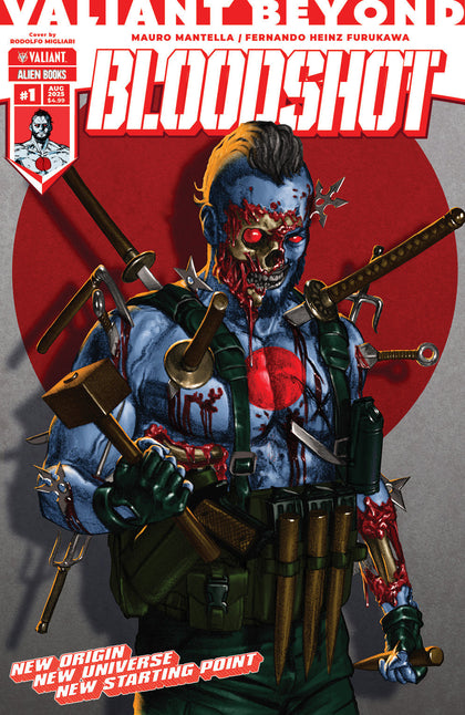 Valiant Beyond: Bloodshot #1 Cover A (Migliari) (PRE-ORDER: 08/13/2025)