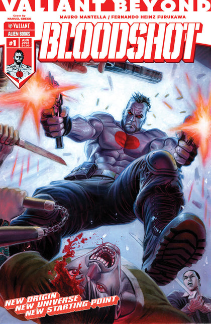 Valiant Beyond: Bloodshot #1 Variant B (Grego Wraparound Variant) (PRE-ORDER: 08/13/2025)