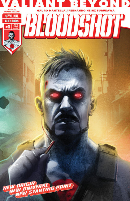 Valiant Beyond: Bloodshot #1 Variant C (Calero Connecting Variant) (PRE-ORDER: 08/13/2025)