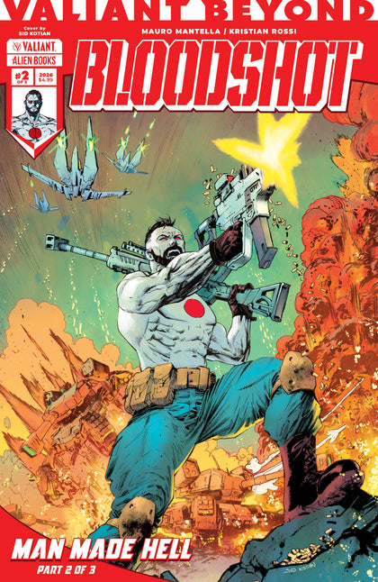Valiant Beyond: Bloodshot #5--Man Made Hell #2 Variant B (Kotian) (PRE-ORDER: 07/15/2026)