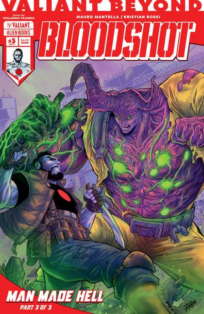 Valiant Beyond: Bloodshot #6--Man Made Hell #3 Cover A (Fajardo) (PRE-ORDER: 08/05/2026)