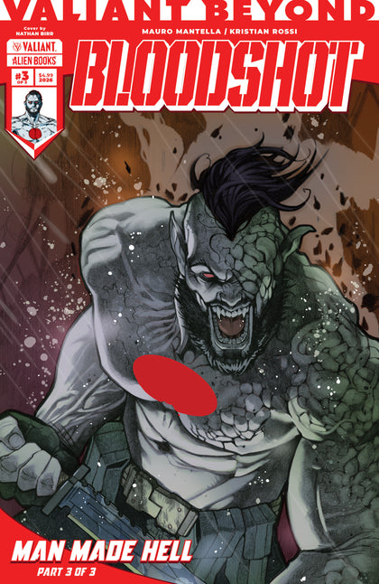 Valiant Beyond: Bloodshot #6--Man Made Hell #3 Variant B (Birr) (PRE-ORDER: 08/05/2026)