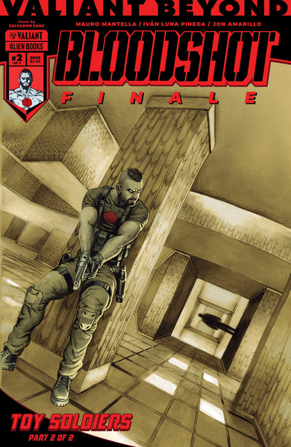 Valiant Beyond: Bloodshot #8--Toy Soldiers #2 Finale Cover A (Sanz) (PRE-ORDER: 11/25/2026)