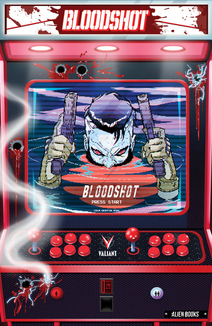 Valiant Beyond: Bloodshot #8--Toy Soldiers #2 Finale Variant B (Griffin Full Art Arcade Variant) (PRE-ORDER: 11/25/2026)
