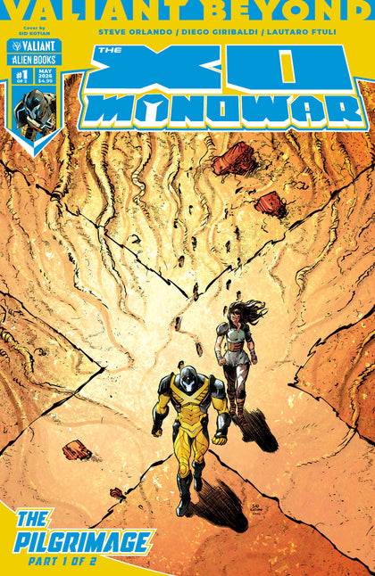 Valiant Beyond: The X-O Manowar #9--The Pilgrimage #1 Cover A (Kotian) (PRE-ORDER: 07/08/2026)
