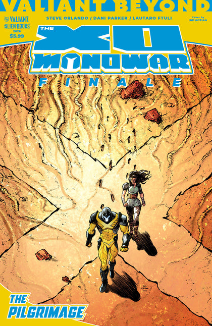 Valiant Beyond: The X-O Manowar Finale--The Pilgrimage Cover A (Kotian) (PRE-ORDER: 10/07/2026)