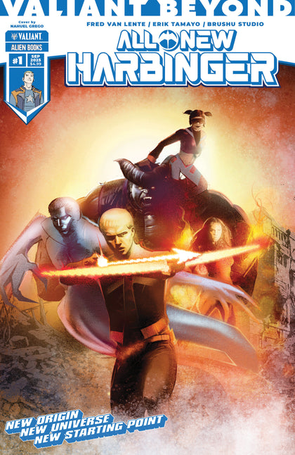 Valiant Beyond: All-New Harbinger #1 Variant C (Calero Connecting Variant) (PRE-ORDER: 09/10/2025)