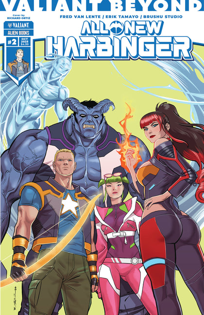 Valiant Beyond: All-New Harbinger #2 Variant B (Ortiz) (PRE-ORDER: 10/22/2025)