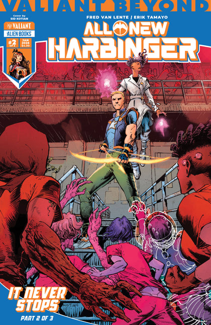 Valiant Beyond: All-New Harbinger #5--It Never Stops #2 Variant B (Kotian) (PRE-ORDER: 01/21/2026)