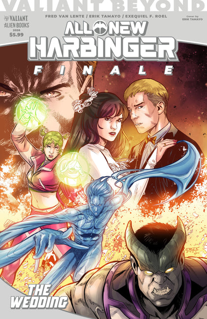 Valiant Beyond: All-New Harbinger Finale--The Wedding Cover A (Tamayo) (PRE-ORDER: 12/02/2026)