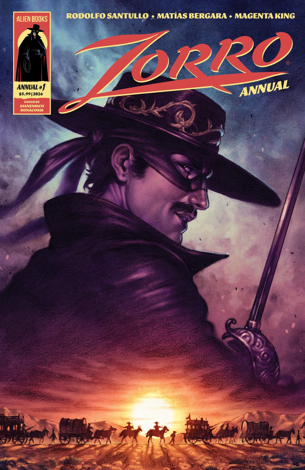 Zorro Annual #1 Cover A (Bonacorsi) (PRE-ORDER: 12/16/2026)