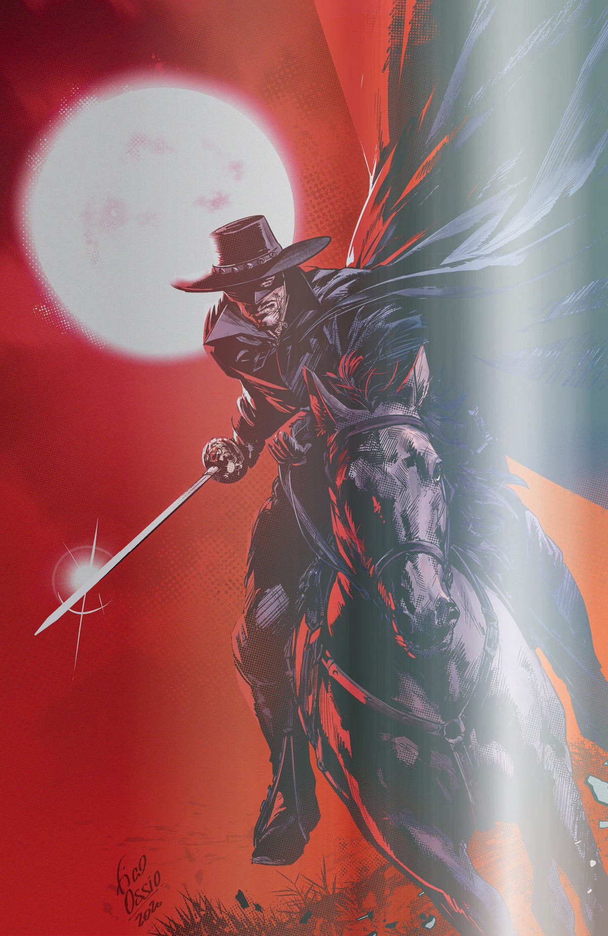 Zorro Annual #1 Variant C Foil (Ossio Full Art) (PRE-ORDER: 12/16/2026)