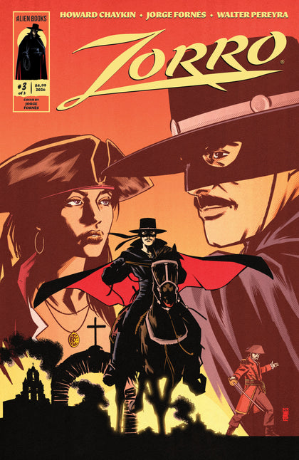 Zorro #3 Cover A (Fornés) (PRE-ORDER: 08/12/2026)