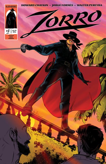 Zorro #3 Variant B (Parker) (PRE-ORDER: 08/12/2026)