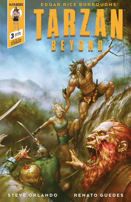 Tarzan Beyond #3 Cover A (Alessio) (PRE-ORDER: 09/09/2026)