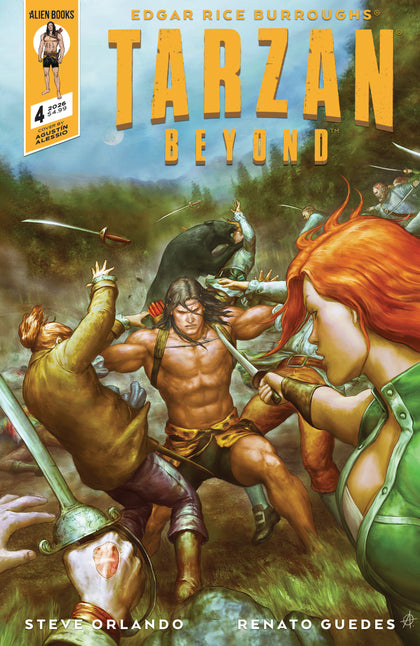 Tarzan Beyond #4 Cover A (Alessio) (PRE-ORDER: 10/21/2026)