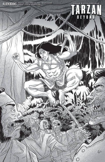 Tarzan Beyond #4 Variant D (King B&W) (PRE-ORDER: 10/21/2026)