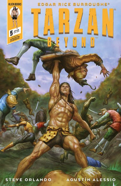 Tarzan Beyond #5 Cover A (Alessio) (PRE-ORDER: 12/23/2026)