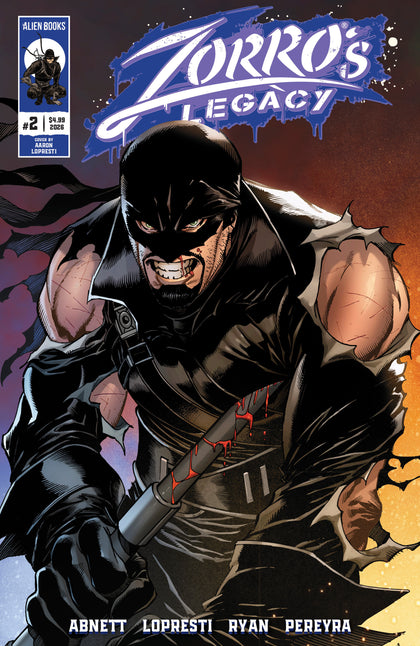Zorro's Legacy #2 Cover A (Lopresti) (PRE-ORDER: 08/19/2026)