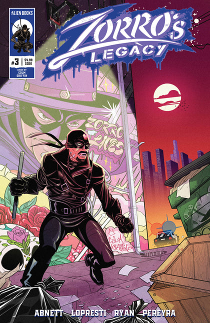 Zorro's Legacy #3 Variant B (Griffin) (PRE-ORDER: 09/30/2026)