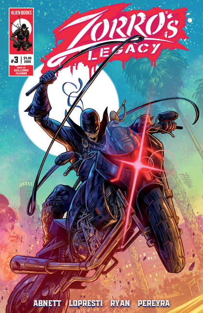 Zorro's Legacy #3 Variant C (Fajardo) (PRE-ORDER: 09/30/2026)