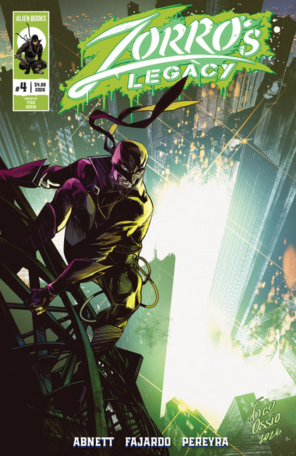 Zorro's Legacy #4 Variant B (Ossio) (PRE-ORDER: 11/18/2026)