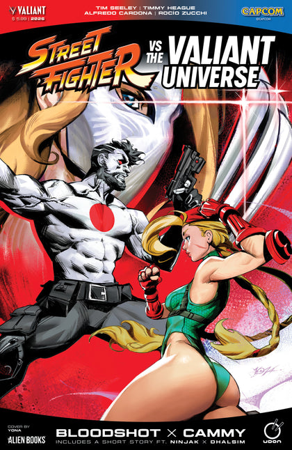 Street Fighter Vs. The Valiant Universe Special Variant B (Yonas) (PRE-ORDER: 07/29/2026)
