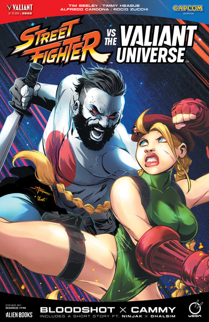 Street Fighter Vs. The Valiant Universe Special Variant C (Itri) (PRE-ORDER: 07/29/2026)