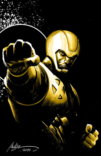 X-O Manowar: Black, White & Gold #2 Variant C (Albuquerque Full Art) (PRE-ORDER: 12/09/2026)