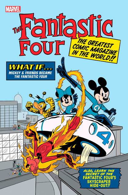 Fantastic Four #28 TBD Artist Disney What If? Fantastic Four Homage Variant (PRE-ORDER: 01/22/2025)