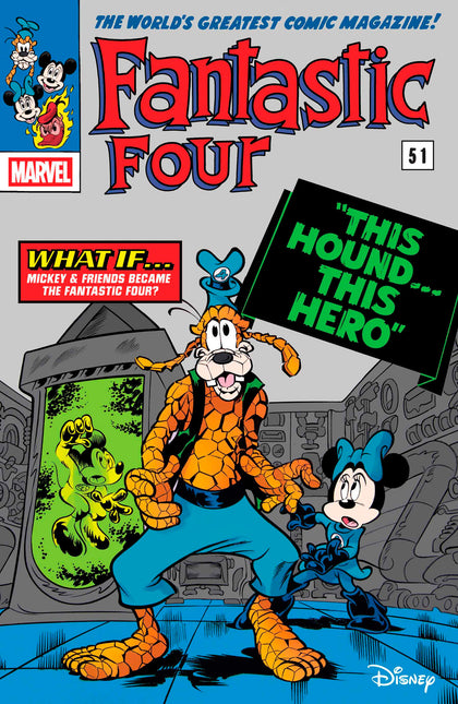 FANTASTIC FOUR #29 PAOLO MOTTURA DISNEY WHAT IF? FANTASTIC FOUR HOMAGE VARIANT (PRE-ORDER: 02/26/2025)