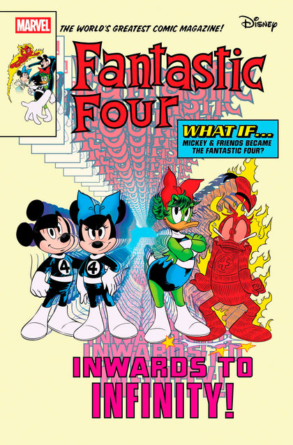 FANTASTIC FOUR #33 GIULIA LOMURNO DISNEY WHAT IF? FANTASTIC FOUR HOMAGE VARIANT  (PRE-ORDER: 06/25/2025)