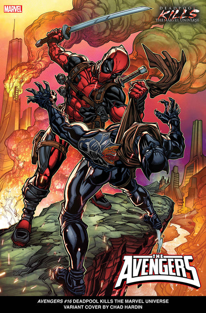 Avengers #16 Chad Hardin Deadpool Kills The Marvel Universe Variant