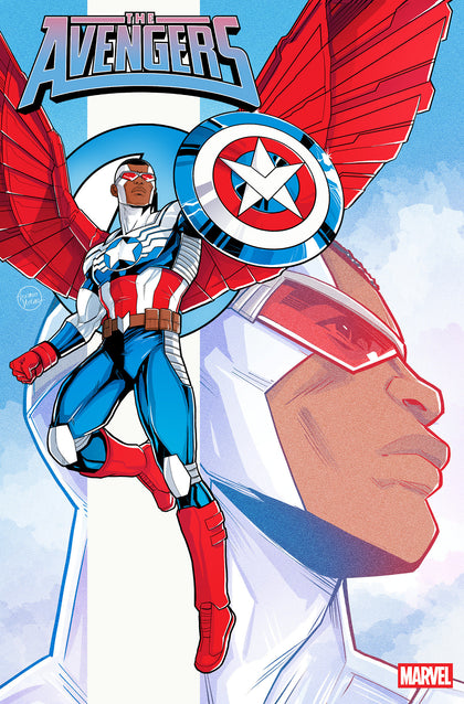 AVENGERS #26 LUCIANO VECCHIO CAPTAIN AMERICA VARIANT  (PRE-ORDER: 05/28/2025)